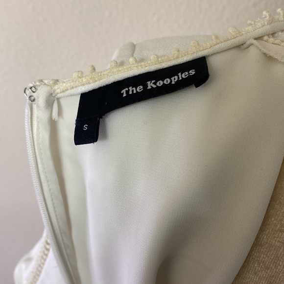 The Kooples Ladder Stitch Crepe Dress - Picture 7 of 9